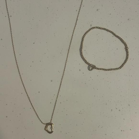 Enewton Gold Heart Pendant Necklace and bracelet set!! - Picture 3 of 7